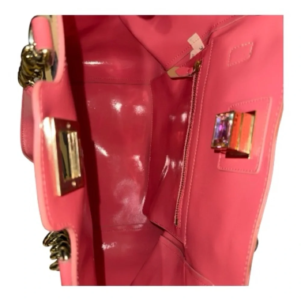 Juicy Couture Animal Print Tote with Pink and Gold Details *CALLOUTS*